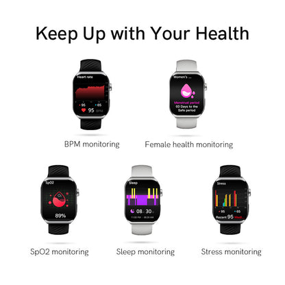 QCY Smart Sports Watch GS2 - Black - ORRO HOME