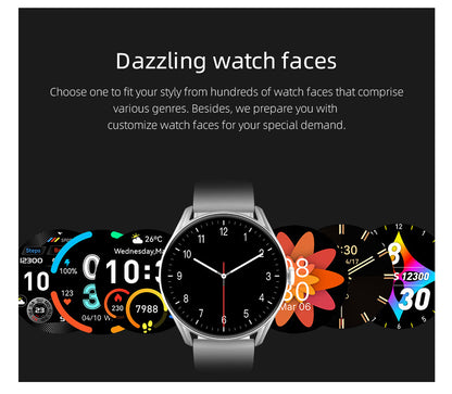 QCY GT Smart Watch - Silver - ORRO HOME