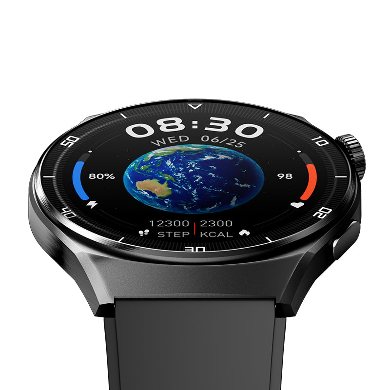 QCY Smart Watch GT2 - Black - ORRO HOME