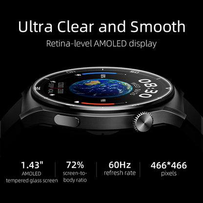 QCY Smart Watch GT2 - Black - ORRO HOME