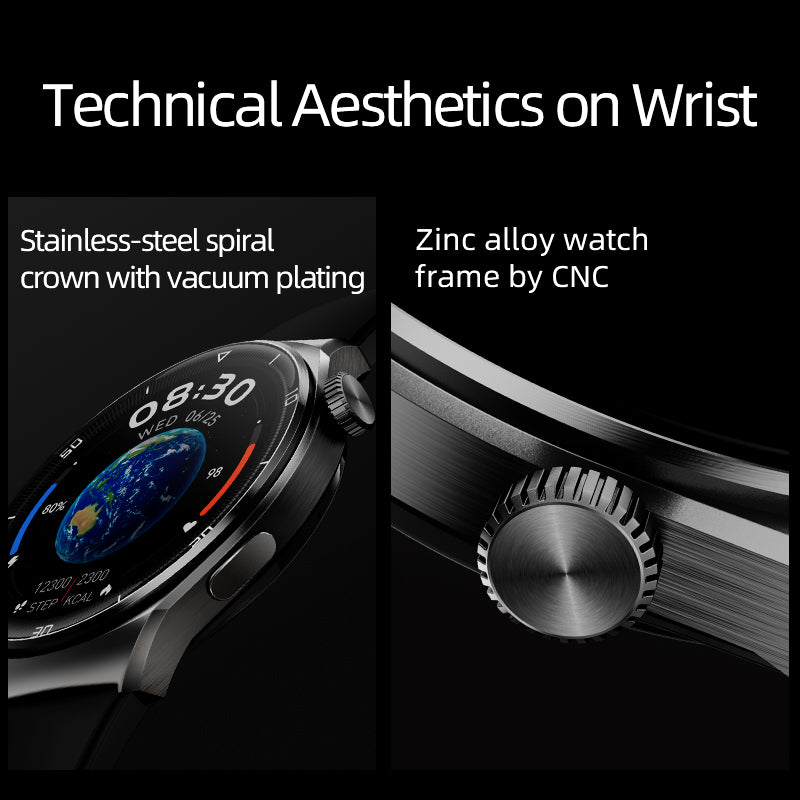 QCY Smart Watch GT2 - Black - ORRO HOME