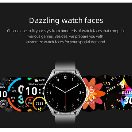 QCY GT Smart Watch - Black - ORRO HOME