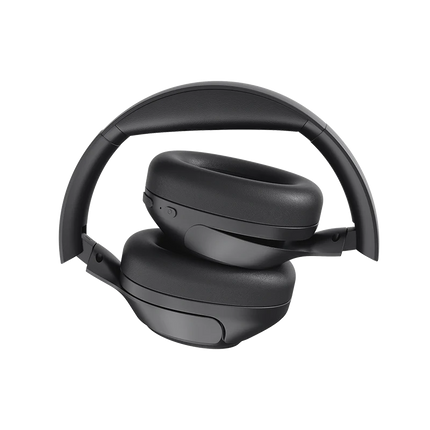 H3 ANC Active Noise Cancelling Headphones, Bluetooth 5.4 Wireless Over-Ear Headphones, Hi-Res Audio, Deep Bass, Multipoint Connection, 60H Playtime, Custom EQ via App Black