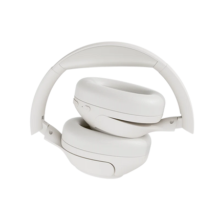 H3 ANC Active Noise Cancelling Headphones, Bluetooth 5.4 Wireless Over-Ear Headphones, Hi-Res Audio, Deep Bass, Multipoint Connection, 60H Playtime, Custom EQ via App White