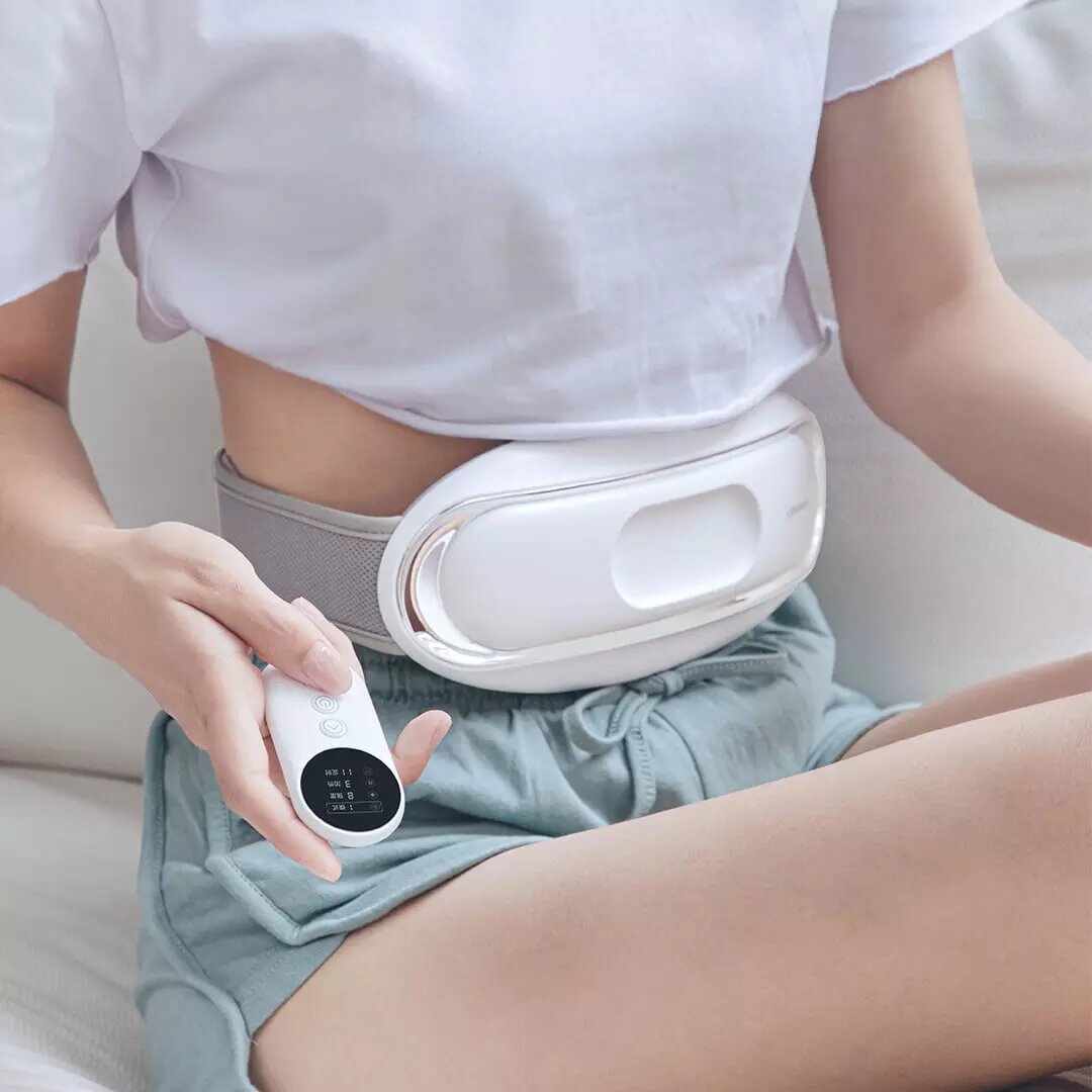 Lervan EMS Waist Massager LJW001-YPWT - White - ORRO HOME