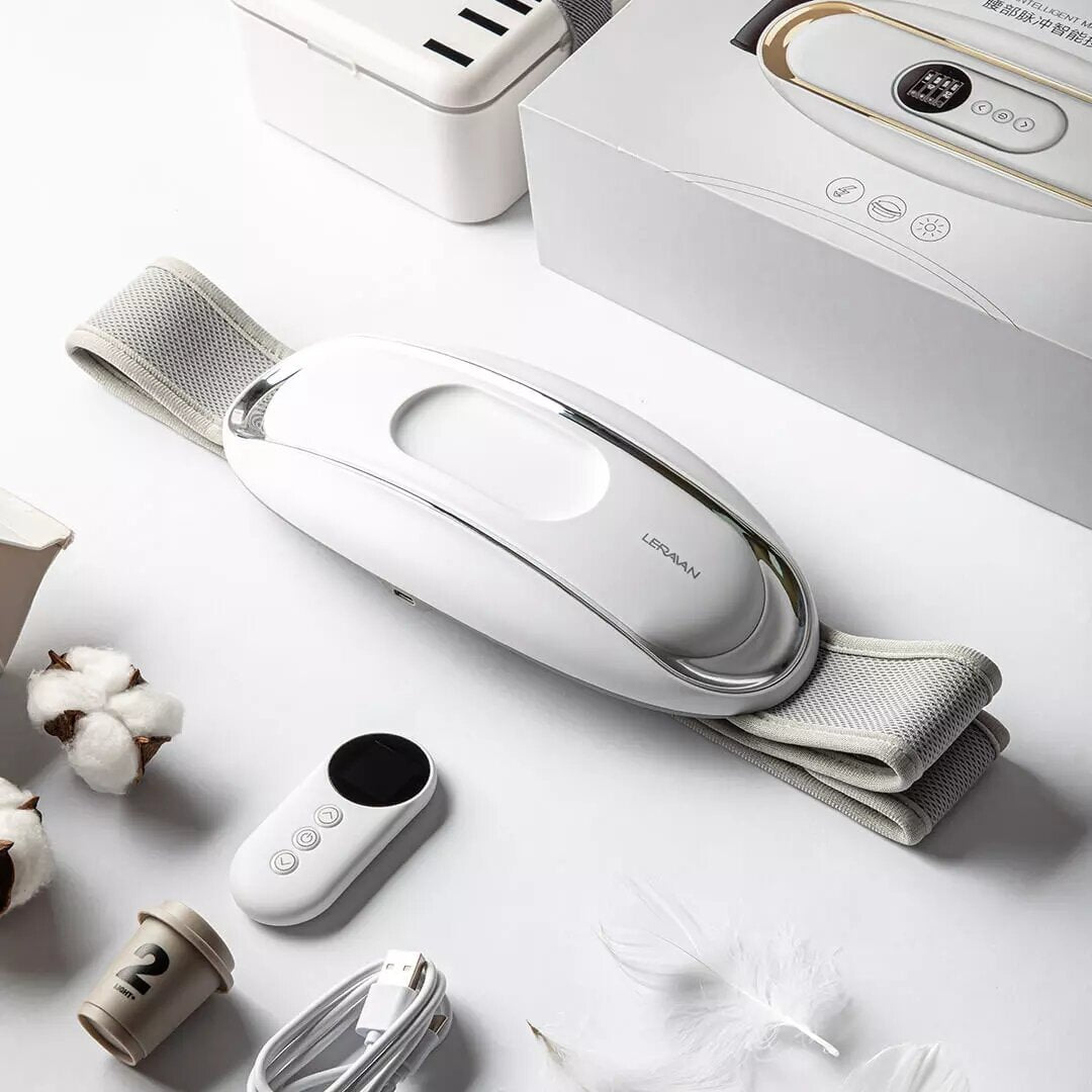 Lervan EMS Waist Massager LJW001-YPWT - White - ORRO HOME