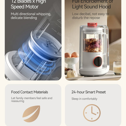 Multifunctional Cooking Blender NU500W - White - ORRO HOME