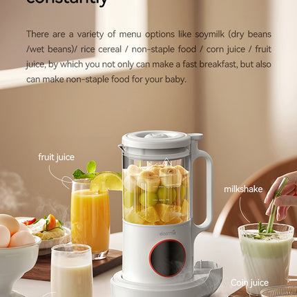 Multifunctional Cooking Blender NU500W - White - ORRO HOME