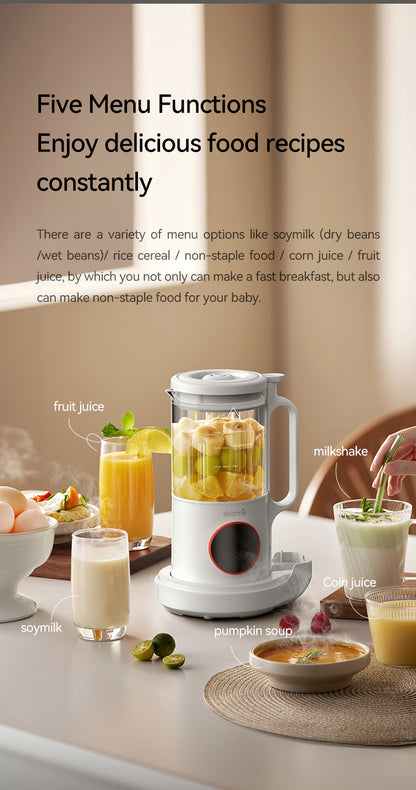 Multifunctional Cooking Blender NU500W - White - ORRO HOME
