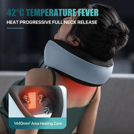 Philips Neck Massager PPM3304 - Blue - ORRO HOME