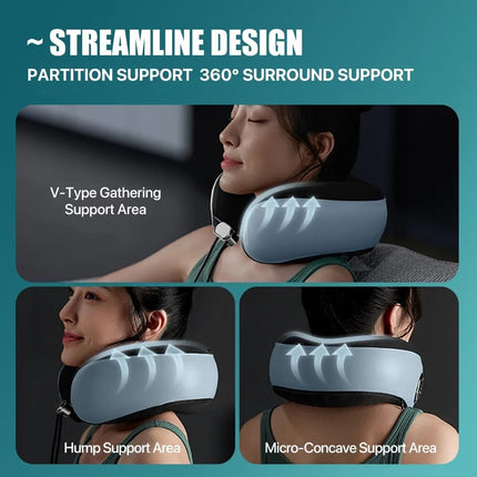 Philips Neck Massager PPM3304 - Blue - ORRO HOME