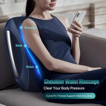 Philips Back Massager PPM4501 Back Massager With Ergonomic Comfortable Fit Design Dark Blue - ORRO HOME