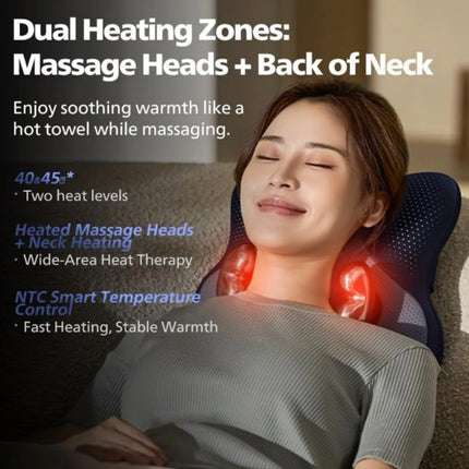 Philips PPM3503N Neck & Body Massager with Dual-Zone Heat