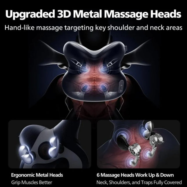 Philips PPM3503N Neck & Body Massager with Dual-Zone Heat