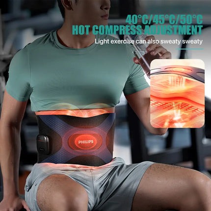 Philips Abdominal Belt PPM4331 Black Southeast Asian Version