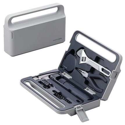 Hoto 5 Pieces Tool Set With 3.6V Electric Screwdriver - White - ORRO HOME
