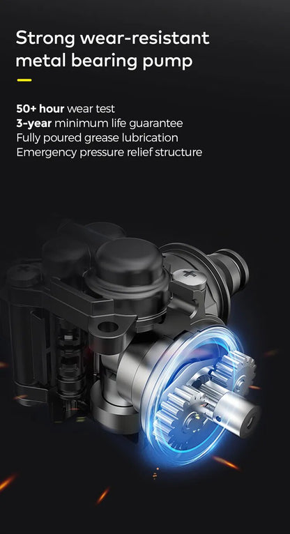 HOTO 20V Cordless High Pressure Washer 6-in-1 Multifunctional Nozzle - Black - ORRO HOME