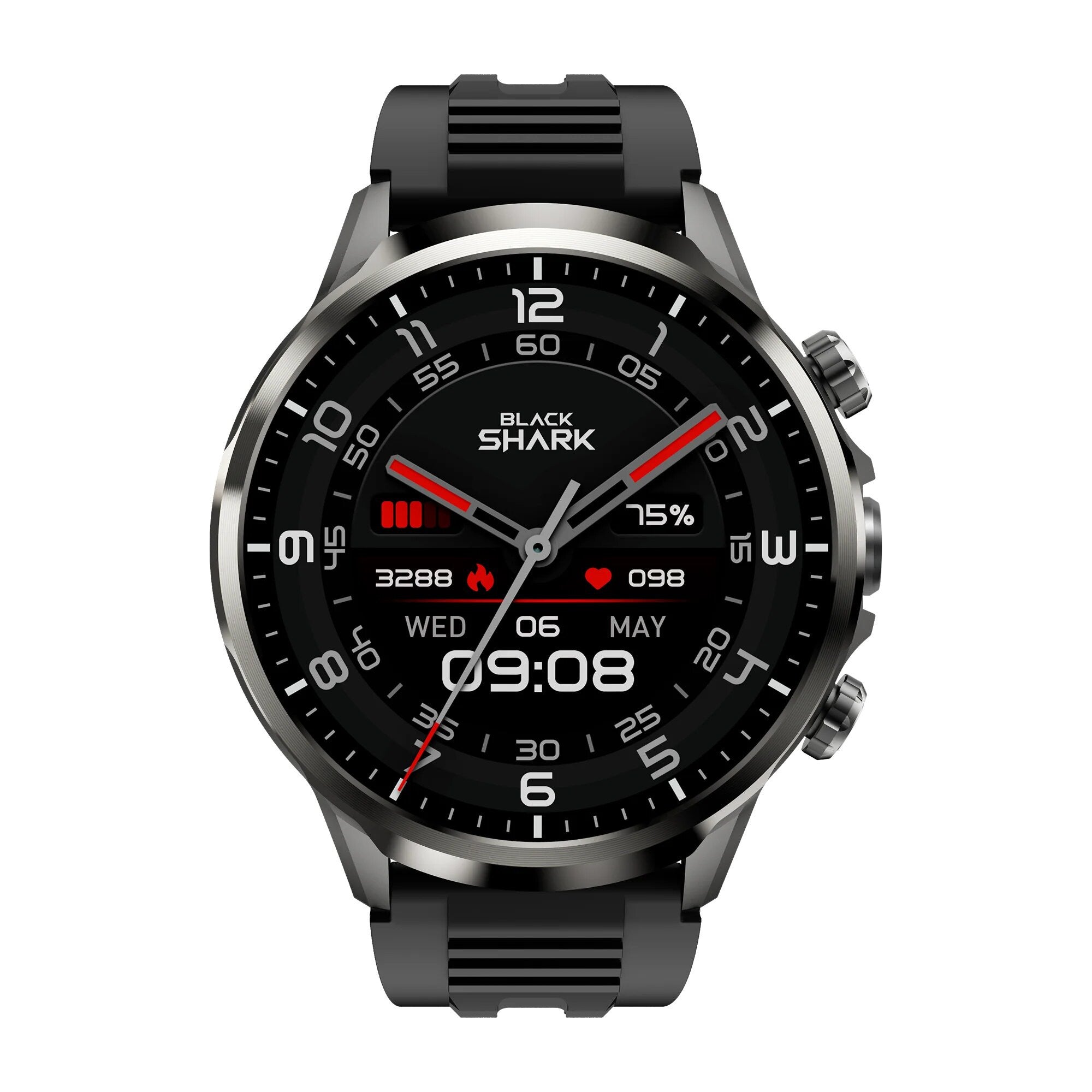 Black Shark Watch X BS-W2403 1.43-inch AMOLED Display - Black - ORRO HOME