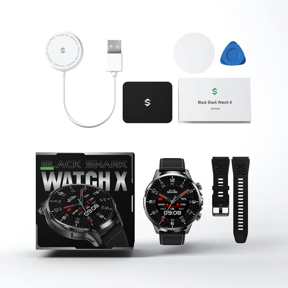 Black Shark Watch X BS-W2403 1.43-inch AMOLED Display - Black - ORRO HOME
