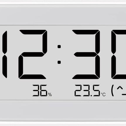 Xiaomi Temperature and Humidity Monitor Clock With Large - White - ORRO HOME
