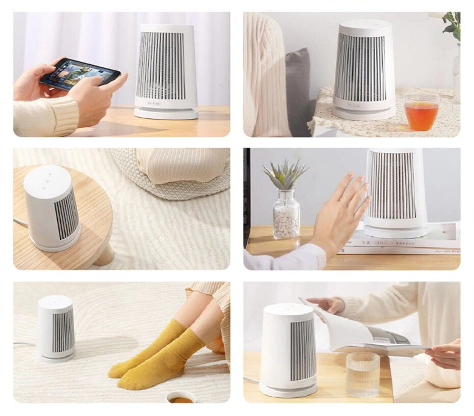 Xiaomi Desktop Heater, Instant Heating and 45° Wide-Angle Gentle Airflow - White - ORRO HOME