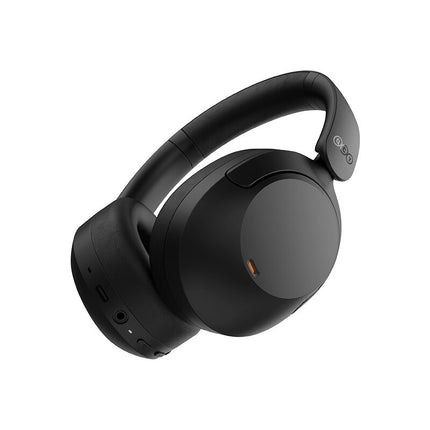 QCY H4 Headphone, Over-Ear Design, Hi-Res Audio, Crystal Clear Call with 43dB Noise Cancellation - Black - ORRO HOME