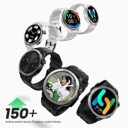 Haylou Solar Neo HF008 Smart Watch, 1.53" HD Display, Smart Message Notifications - Silver - ORRO HOME