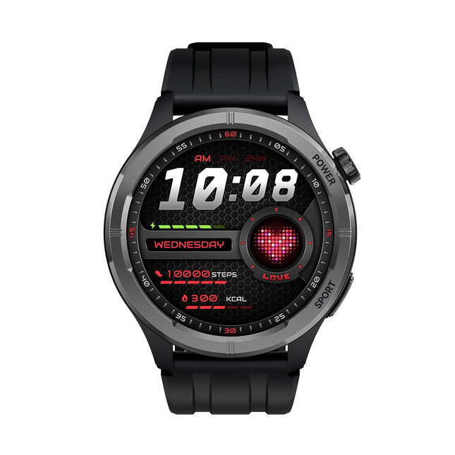 Haylou Solar Neo HF008 Smart Watch, 1.53" HD Display, Smart Message Notifications - Black - ORRO HOME