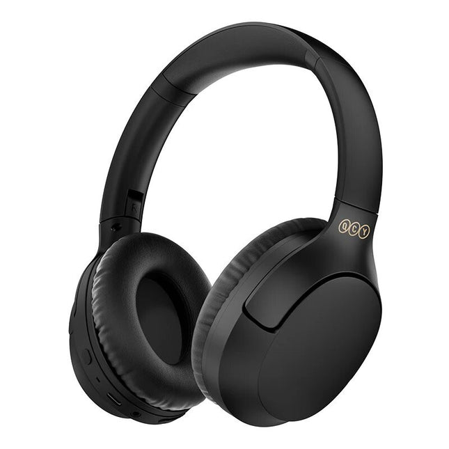 QCY H3 Pro ANC Wireless Headphone Over Ear,50dB Noise Cancelling - Black - ORRO HOME