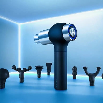Philips Sports Fascia Gun PPM5201G With Aluminum Body- Black - ORRO HOME