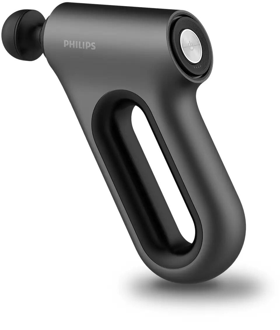 Philips Sports Fascia Gun PPM3202G With Multi-Angle Grip Dark Grey - ORRO HOME