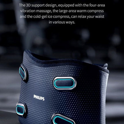 Philips PPM4721 Waist and Abdomen Massager - Black - ORRO HOME