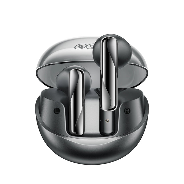 QCY T32 AilyBuds Clear Wireless Earbuds, 5.3 Bluetooth Connection - Black - ORRO HOME