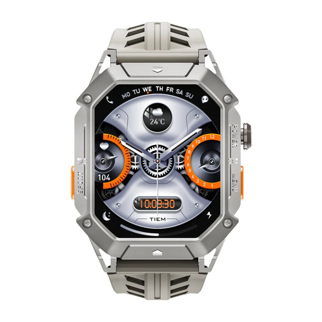 HAYLOU IRON N1 Smart Watch 2.13-inch AMOLED HD Display, 850mAh 100 Days Standby Battery Life - Grey - ORRO HOME