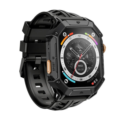 HAYLOU IRON N1 Smart Watch 2.13-inch AMOLED HD Display, 850mAh 100 Days Standby Battery Life - Black - ORRO HOME