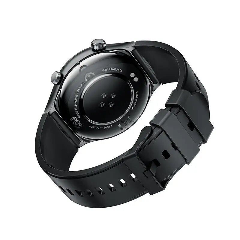 QCY Active GT Bluetooth Calling Smart Watch, Sleek and Stylish Design - Black - ORRO HOME