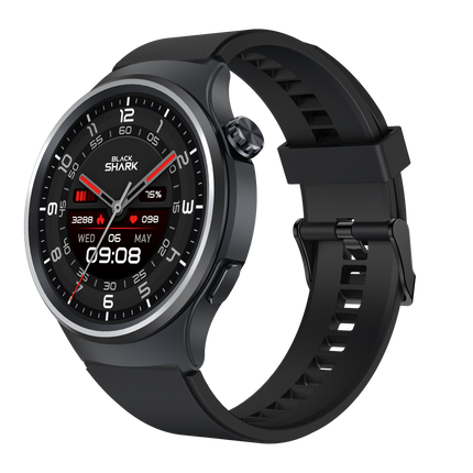 Black Shark A3 Smart Watch 1.53 Inch Display,14 Days Regular Use Battery Life - Black - ORRO HOME