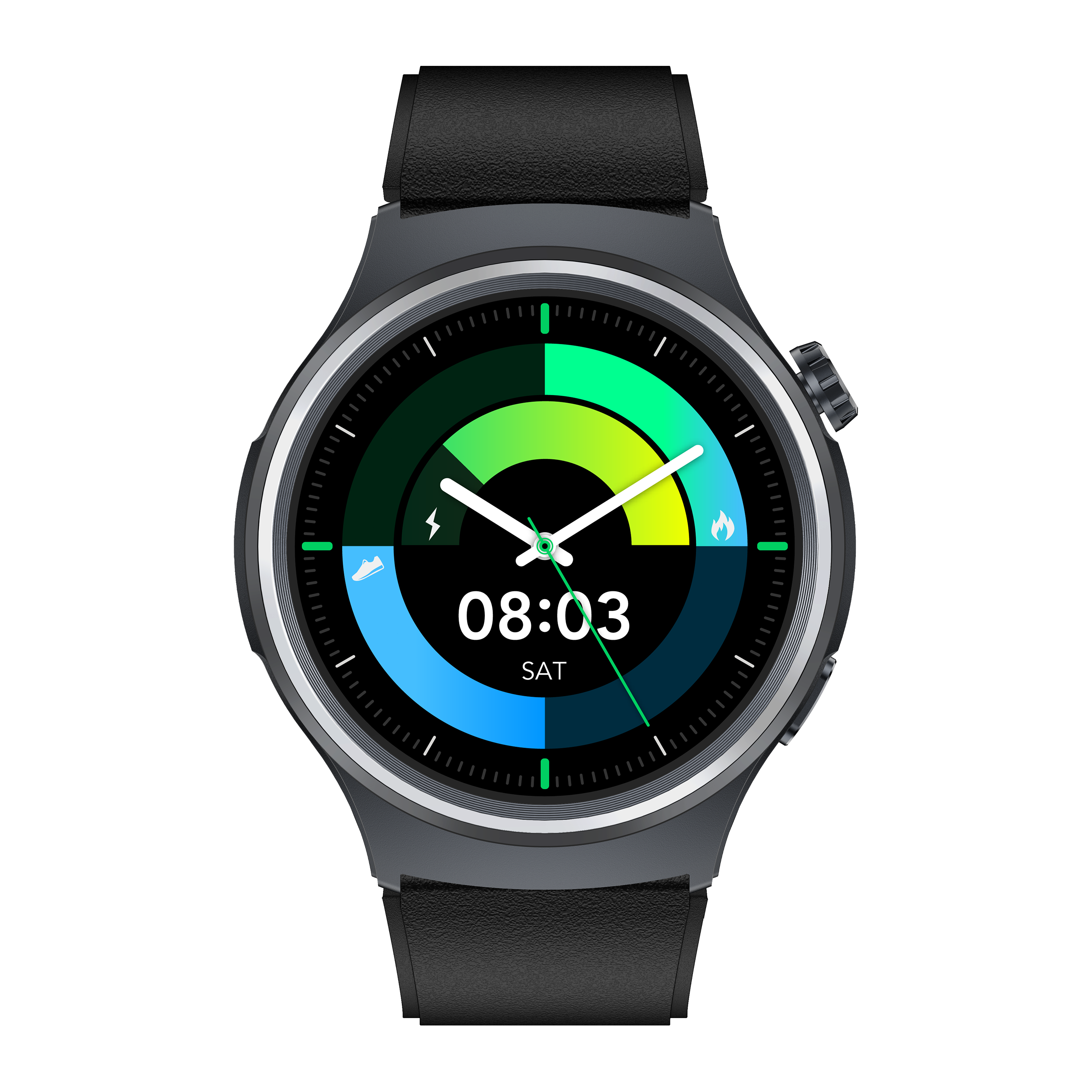 Black Shark A3 Smart Watch 1.53 Inch Display,14 Days Regular Use Battery Life - Black - ORRO HOME