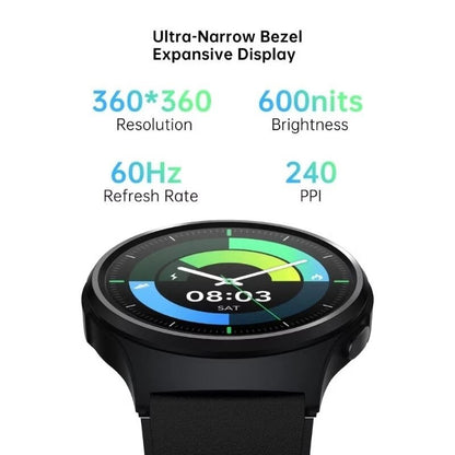 Black Shark A3 Smart Watch 1.53 Inch Display,14 Days Regular Use Battery Life - Black - ORRO HOME