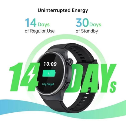 Black Shark A3 Smart Watch 1.53 Inch Display,14 Days Regular Use Battery Life - Black - ORRO HOME