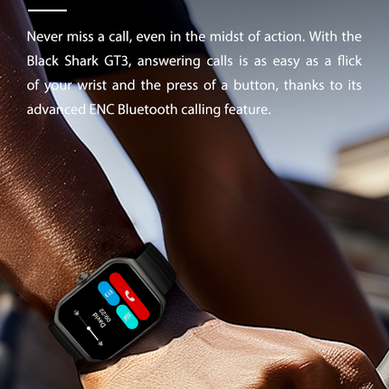 Black Shark Smart GT3 Smartwatch With 1.96 AMOLED Display - ORRO HOME