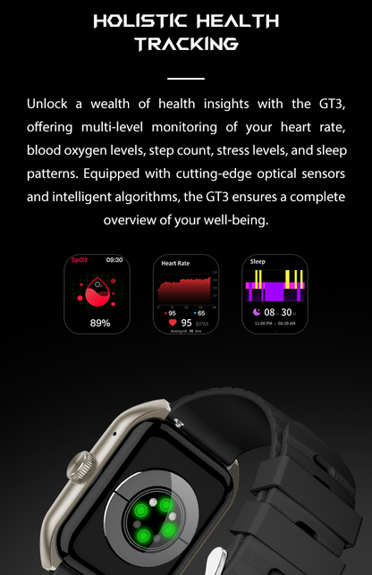 Black Shark Smart GT3 Smartwatch With 1.96 AMOLED Display - ORRO HOME