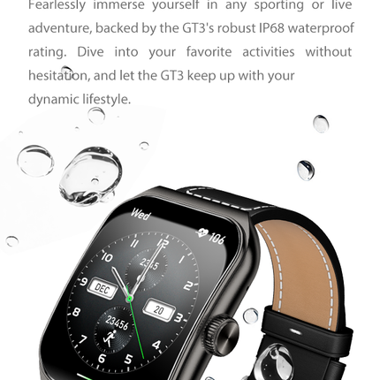 Black Shark Smart GT3 Smartwatch With 1.96 AMOLED Display - ORRO HOME