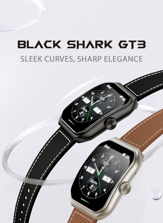 Black Shark Smart GT3 Smartwatch With 1.96 AMOLED Display - ORRO HOME