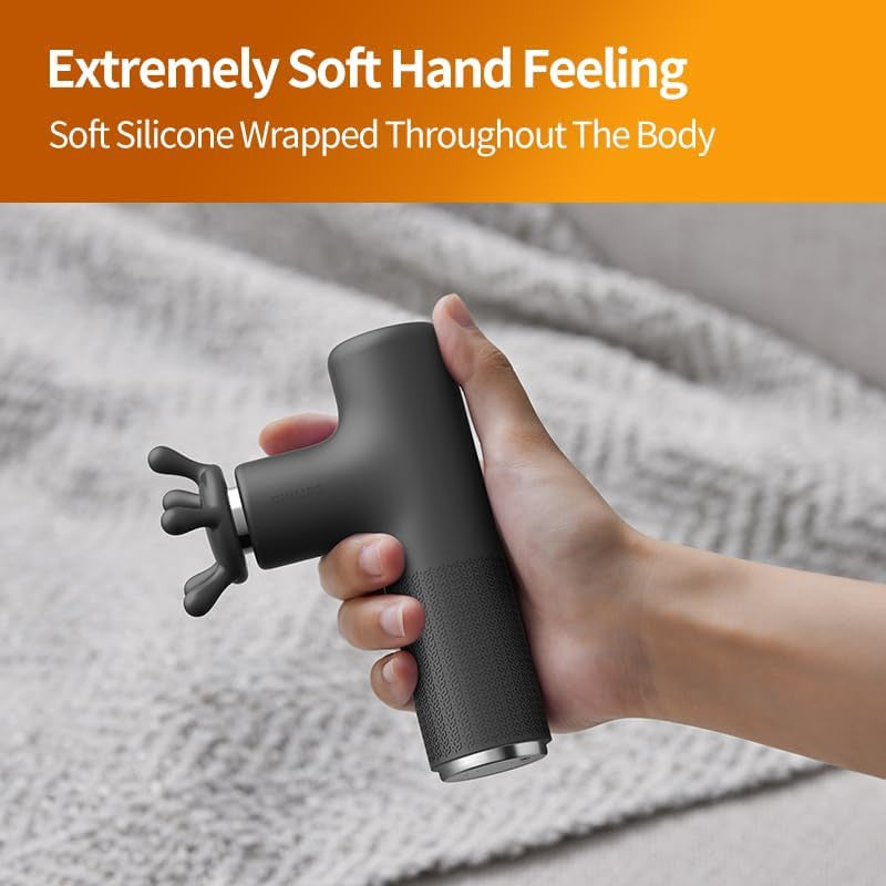 Philips Mini Massage gun PPM7311 With Innovative Lightweight Build - Black - ORRO HOME