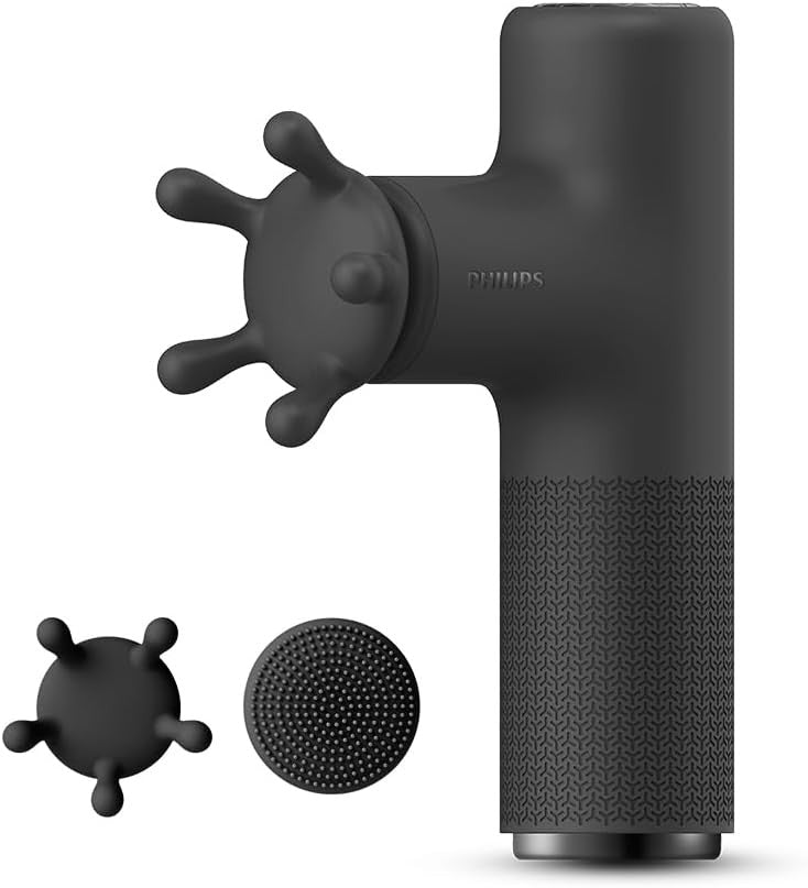 Philips Mini Massage gun PPM7311 With Innovative Lightweight Build - Black - ORRO HOME