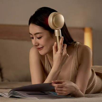 Philips PPM5303H Head Massage Comb – EMS Pulse, Essential Oil Care & Waterproof