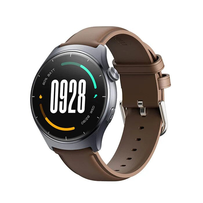 Mibro Lite 3 Smart Watch With Dual Strap, 1.32-inch AMOLED HD Screen Display - Brown - ORRO HOME