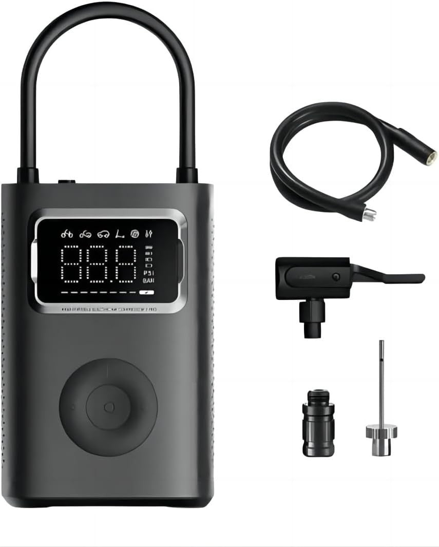 Xiaomi Mijia Portable Air Compressor 2 Pro, High-pressure inflation, Fast inflation - Black - ORRO HOME