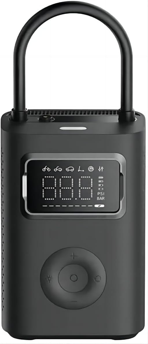 Xiaomi Mijia Portable Air Compressor 2 Pro, High-pressure inflation, Fast inflation - Black - ORRO HOME